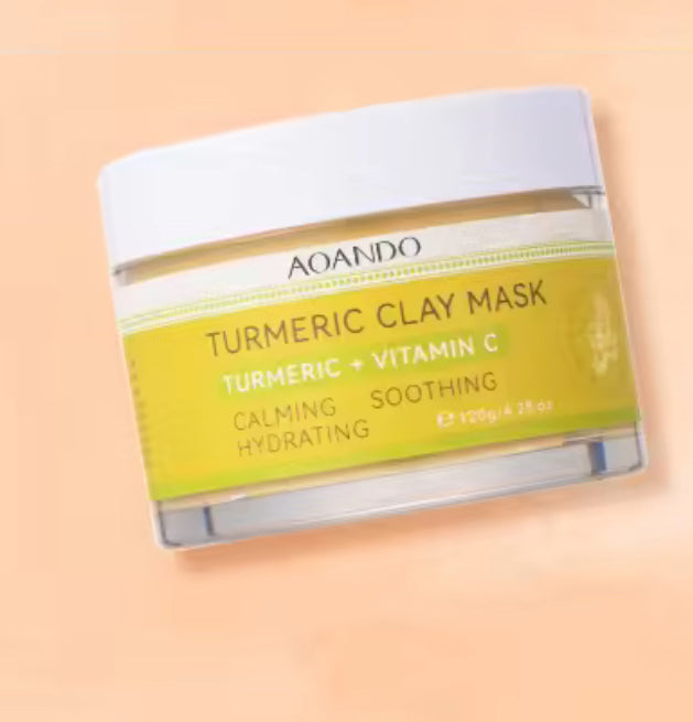 Mascarilla facial de cúrcuma