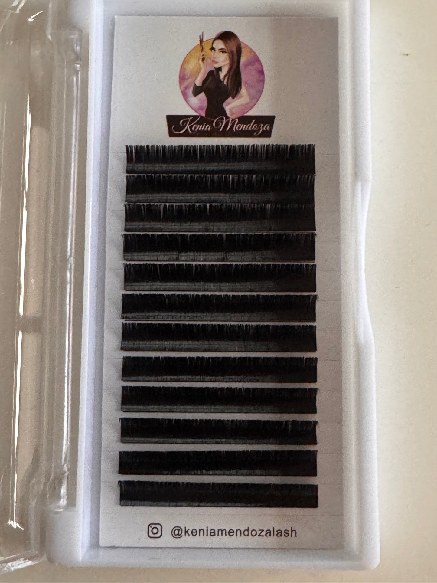 Extensiones de pestañas Curvatura D