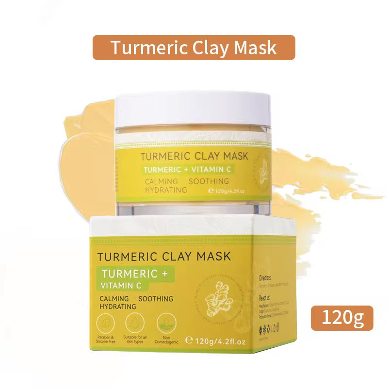 Mascarilla facial de cúrcuma