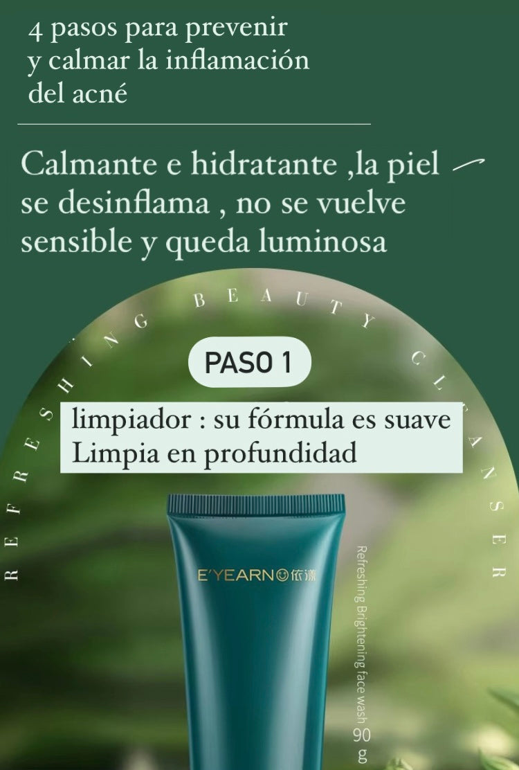 Rutina para acné inflamado